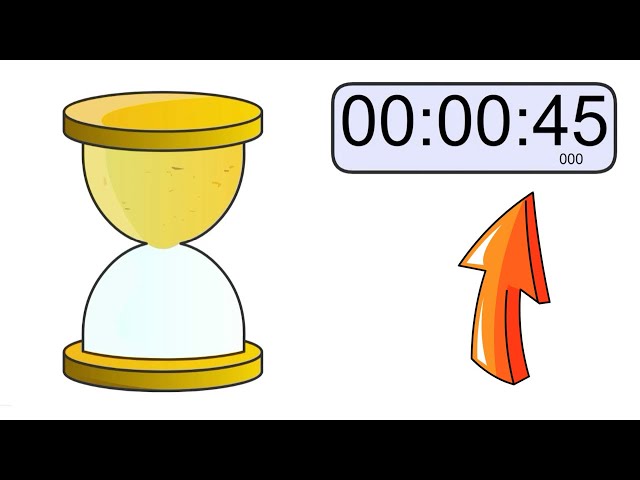 45 second timer - Sand Timer