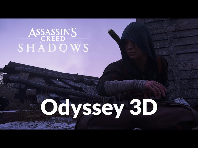 Assassin's Creed Shadows on Odyssey 3D (Samsung's NEW "Glasses Free" 3D Monitor) - YouTube3D Version
