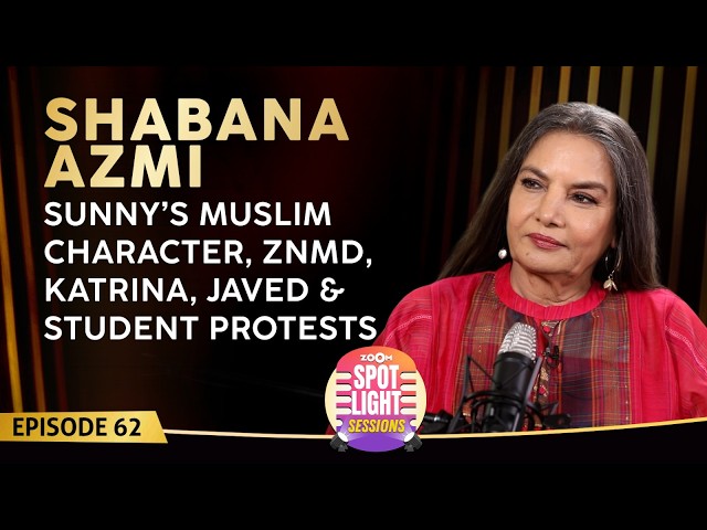 Shabana Azmi on Javed, Sunny, Amitabh,Tom Cruise,Feminism, Hate Politics & Gen Z Student Protests