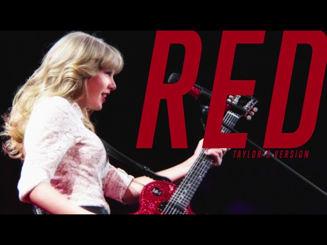 Taylor Swift - Red (Taylor's Version) (Lyric Video)