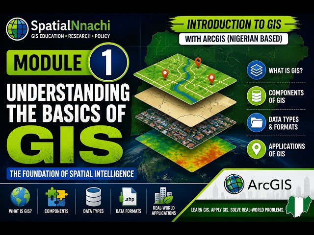 GIS Explained: A Beginner's Guide to Geographic Information Systems | ArcGIS Tutorial Series