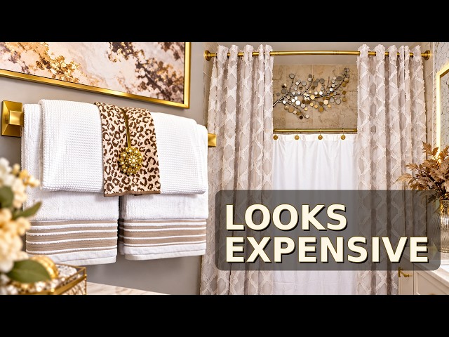 10 BATHROOM DECORATING IDEAS TO MAKE YOUR BATHROOM LOOK EXPENSIVE