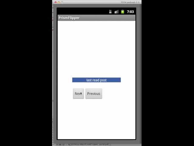 Android Customize Widget - PrismFlipper