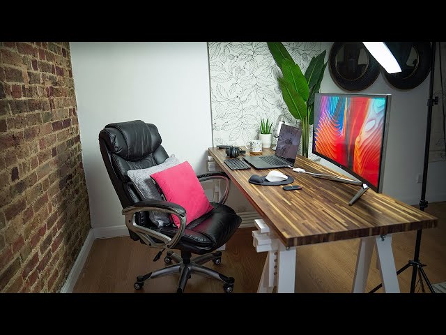 Building my Minimalistic Dream Desk 2020 // Desk of a Software Developer