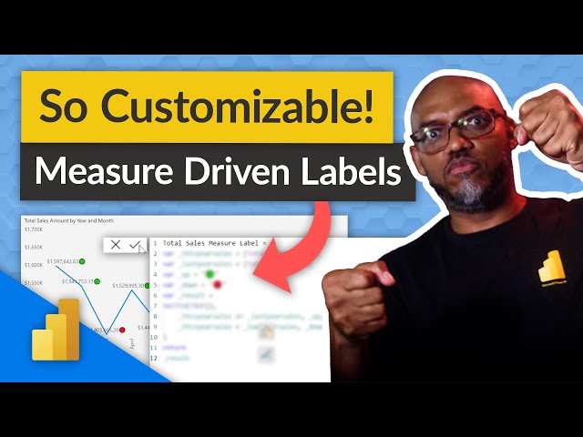 Create MEANINGFUL data labels with measures in Power BI