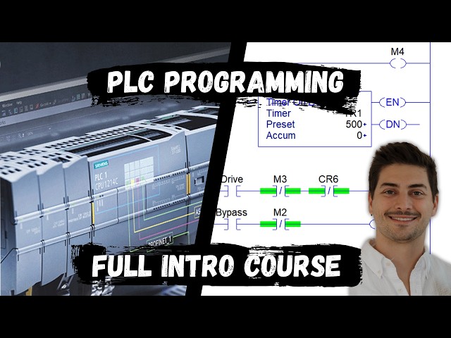 Intro to PLC Programming for Controls and Automation Engineering Full Course!