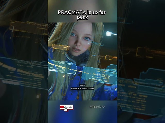 PRAGMATA is peak so far