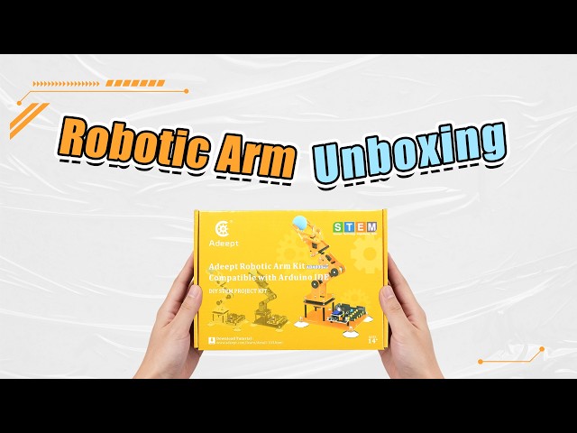 Unboxing Adeept Arduino Robotic Arm Kit - ADA031-V5.0