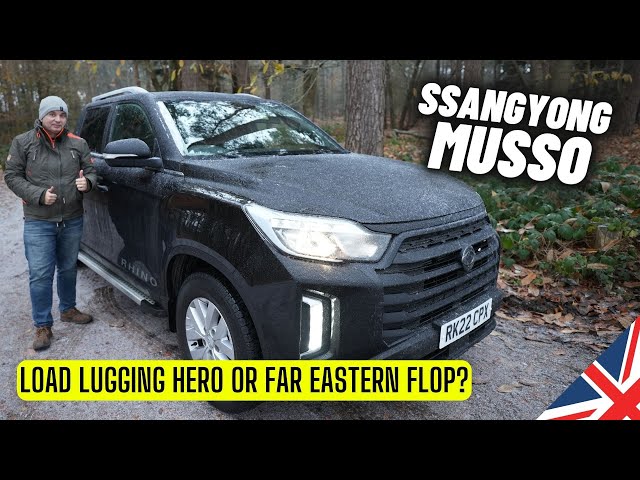 2022 SsangYong Musso Rhino LWB Pickup Truck Review UK | 2.2D Auto