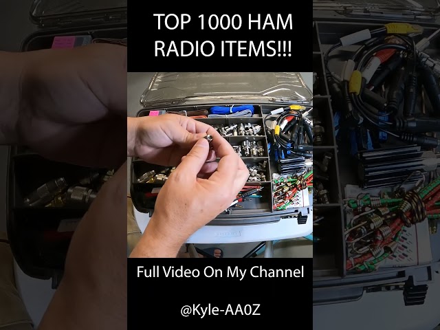 Top 1000 #HamRadio Accessories You Need #shorts