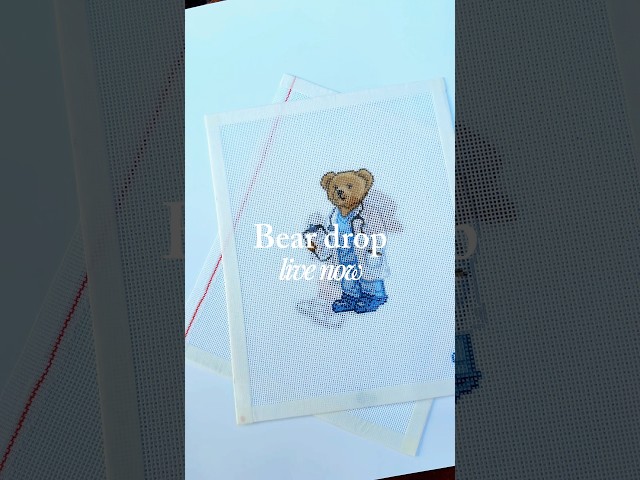 Needlepoint canvas drop #needlepoint