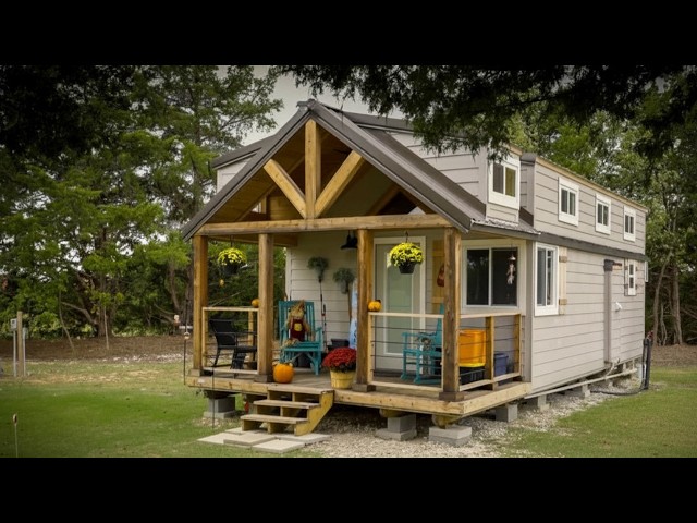 Single Mom's Tiny House Costs 1/3 LESS Than Apartment Rent