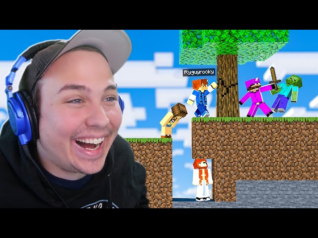 Minecraft, but it’s 1 block wide…