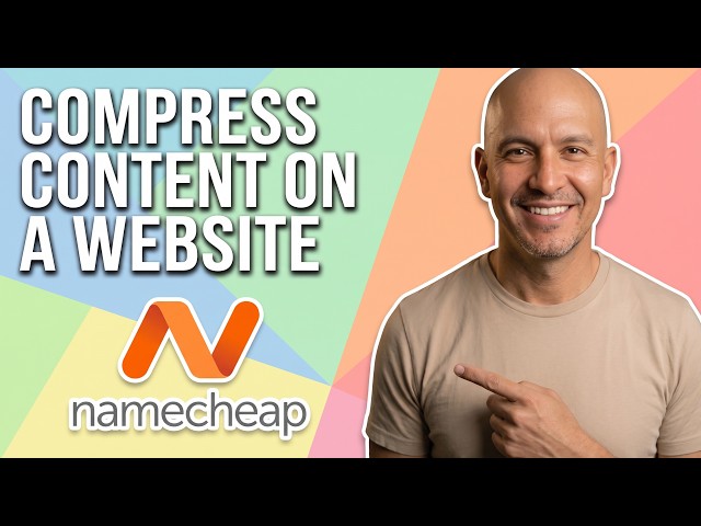How To Compress Content In A Website In Namecheap (Step by Step Guide)