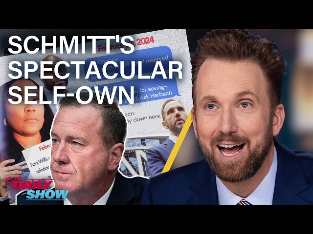 AI Leaders Sign Trump's "Self-Policing" Pact & Eric Schmitt's Ambush Backfires | The Daily Show