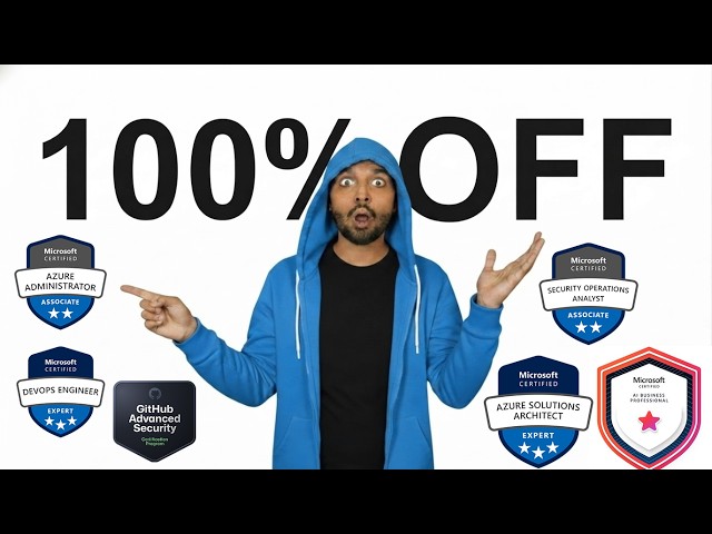 FREE Microsoft Certification Vouchers | Cloud, Security & AI (Sep 2026)