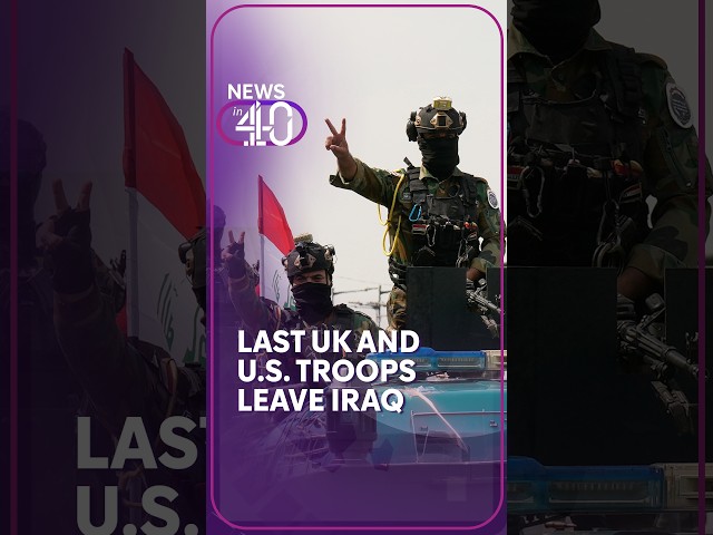 Last UK and US troops leave Iraq after two decades