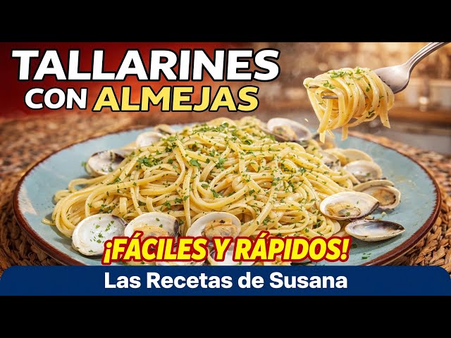 The BEST Noodles with Clams You'll Ever Try 🇮🇹 Easy and Quick! @lasrecetasdesusana
