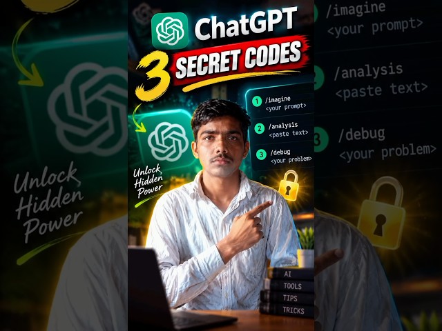 Best 3 Codes Of ChatGPT For Students #chatgpt  #students #aitools