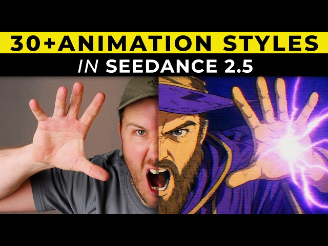 30+ Insane Animation Styles For Seedance 2.5 (or any ai video)