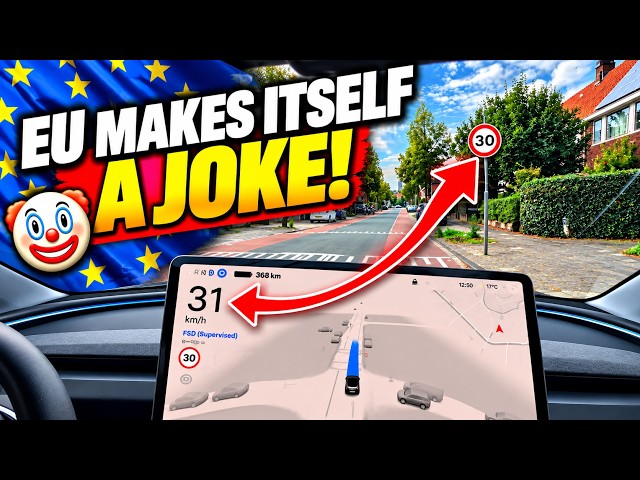 EU DELAYS Tesla FSD Again… And the Reason Is Ridiculous