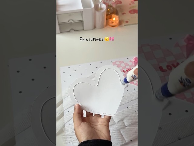 Most adorable DIY on internet today 🫠💕#diy #cutediy #diygift #diycrafts #viralreels