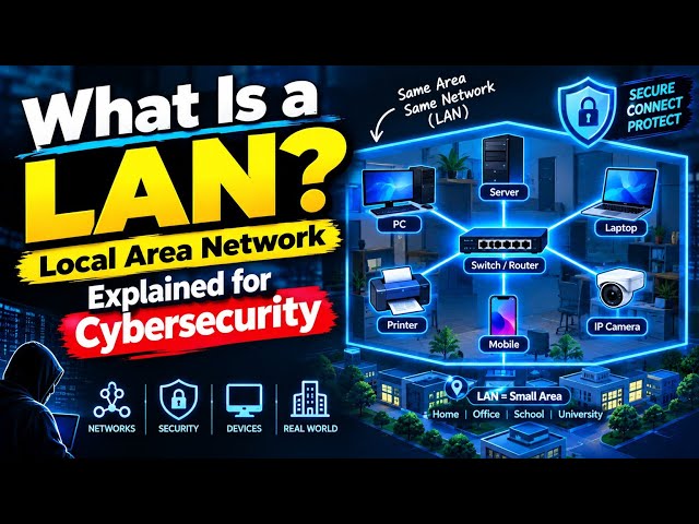 What Is a LAN? | Local Area Network Explained for Cybersecurity