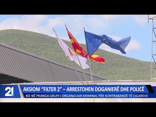 Aksioni “Filter 2” – arrestohen doganierë dhe policë!