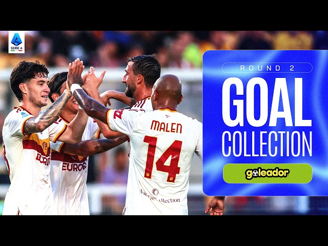 ⚽️ GOAL SERIE A | MALEN on fire! | Goal Collection | Round 02 | Serie A 2026/27