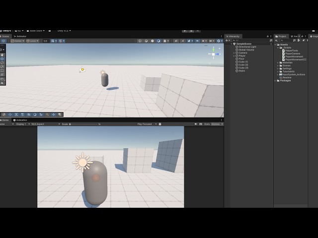 making a 3d game in unity