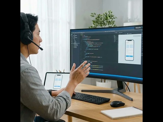 Voice to App: Building Things by Talking to a Coding Agent