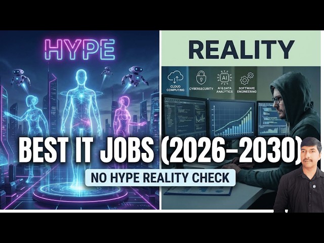 Best IT Jobs for Next 5 Years (2026–2030) | No Hype Reality