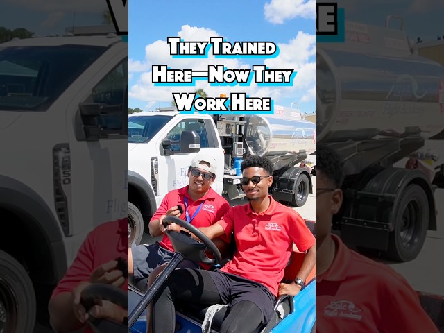 They Trained Here—Now They Work Here✈️ #flightinstructor  #pilot #career #mei #flightschool #fly