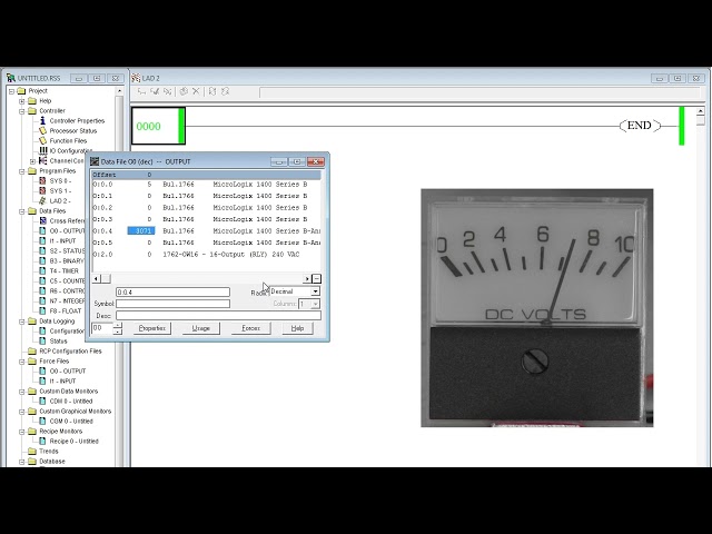 Analog Output in RSLogix