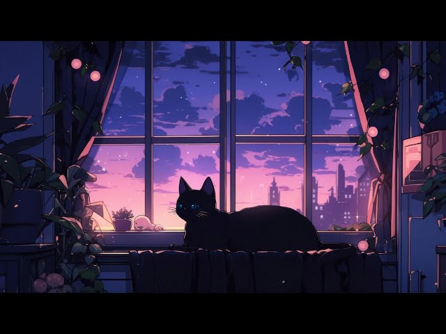 ＳＬＥＥＰＹ 💤 Sleeping cats and slient nights 💤 Lofi hip hop mix - Beats to sleep/chill to
