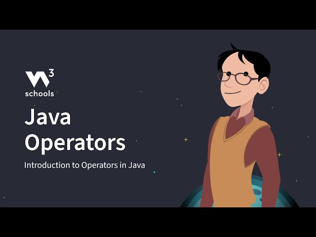 Java - Operators - W3Schools.com