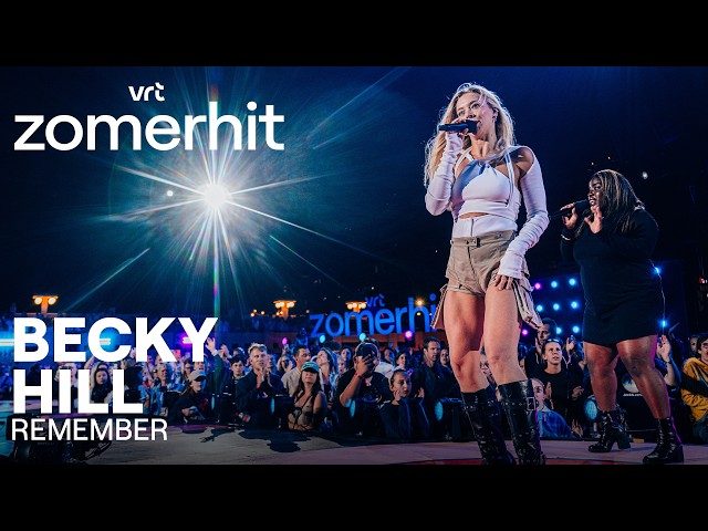 Remember - Becky Hill | VRT Zomerhit