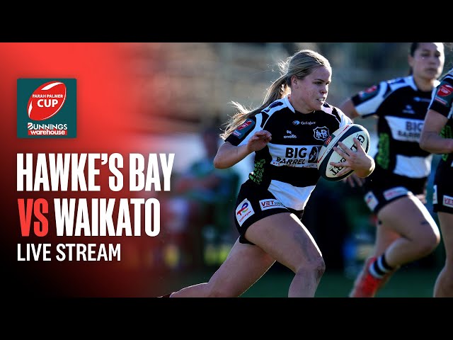 LIVE STREAM: Hawke's Bay v Waikato (Farah Palmer Cup 2025, Rd 7)