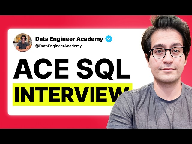 How to Ace Your Next FAANG Interview | SQL Mock Interview Breakdown