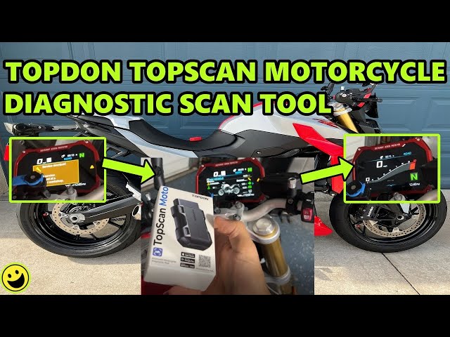 How to Reset BMW F900R "Service Overdue" Light | Easy DIY Guide! TOPDON TOPSCAN motorcycle scan tool