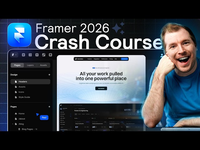 Framer Crash Course 2026 for Beginners