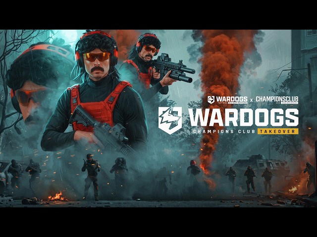 🔴DR DISRESPECT - WARDOGS - THE CHAMPIONS CLUB INVASION