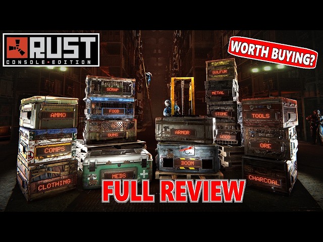 Make Large Boxes Great Again! Storage Box Pack DLC Review | Rust Console
