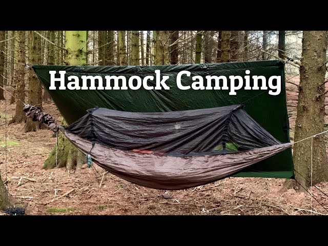 UK Hammock Camping - One Pot Campfire Cooking