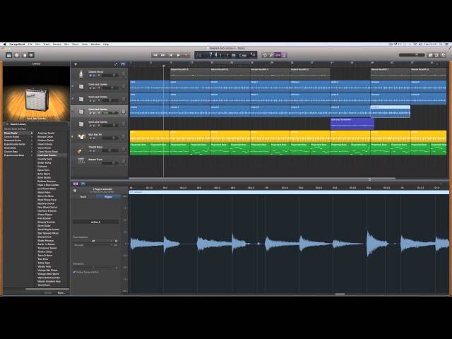 Garageband Tutorial (Slow Ballad Extras 3/3) Tips: Double-track octave guitar