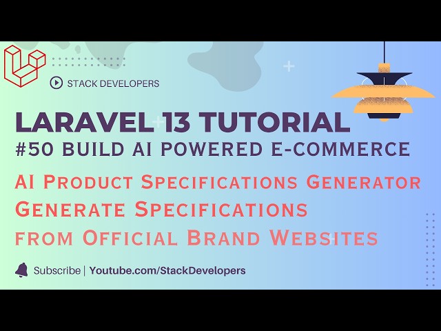 AI Product Specifications Generator | Generate from Brand Website Using OpenAI | Laravel 13 Part-50