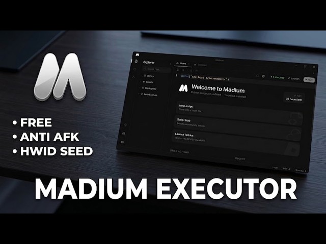[FREE] Madium - Best Roblox Executor | HWID Seed Gen