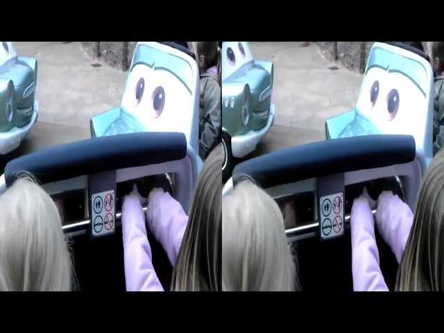 "Cars" ride, 3D