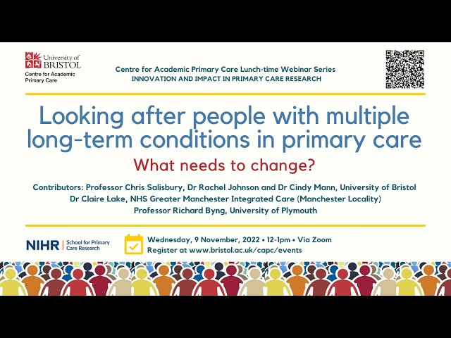 Looking after people with multiple long-term conditions in primary care - what needs to change?