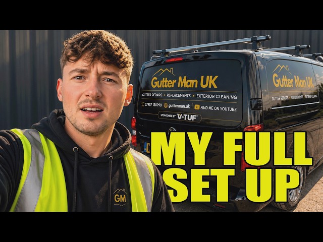 What Van & Equipment I Use For My Gutter Cleaning Business